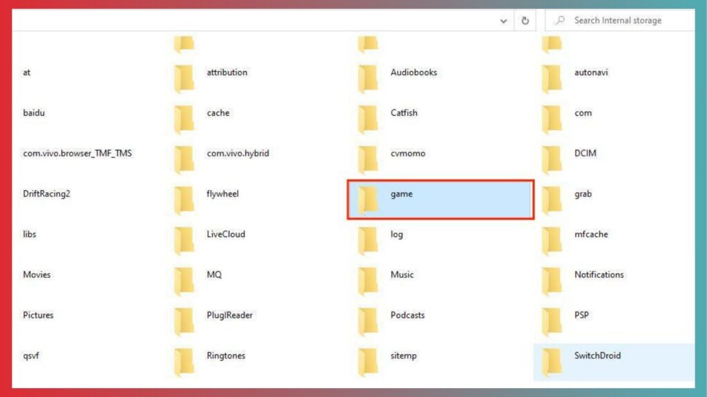 Create Your Games Folder
